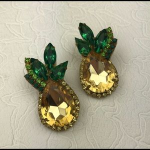 Pineapple 🍍 Shiny Statement Stud Earrings